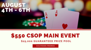 CSOP Main Event Tournament