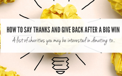 How to Say Thanks and Give Back After a Big Win