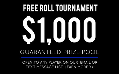 $1,000 Free Roll Every Saturday in October