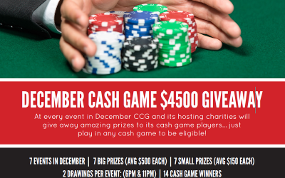 December Cash Game Promotions