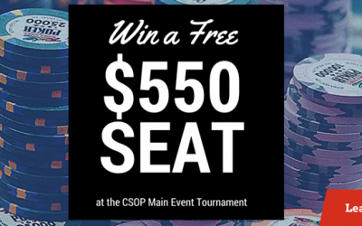 CSOP Main Event High Hand Giveaway