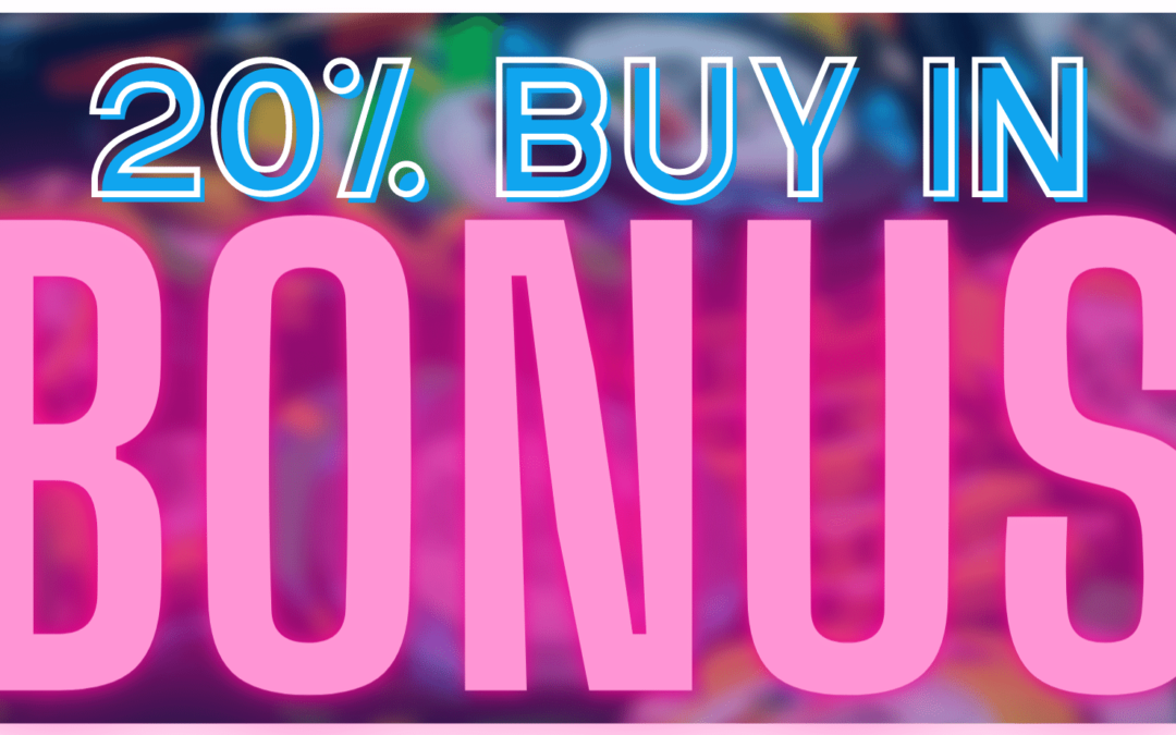 20% buy in bonus for $1-1nlh