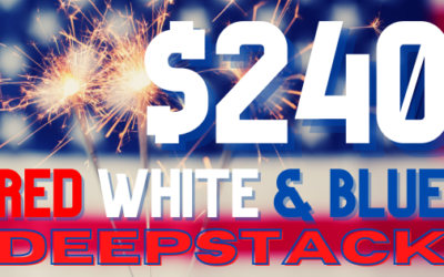 $240 Red White and blue deepstack
