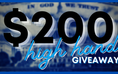 $200 High hand giveaway