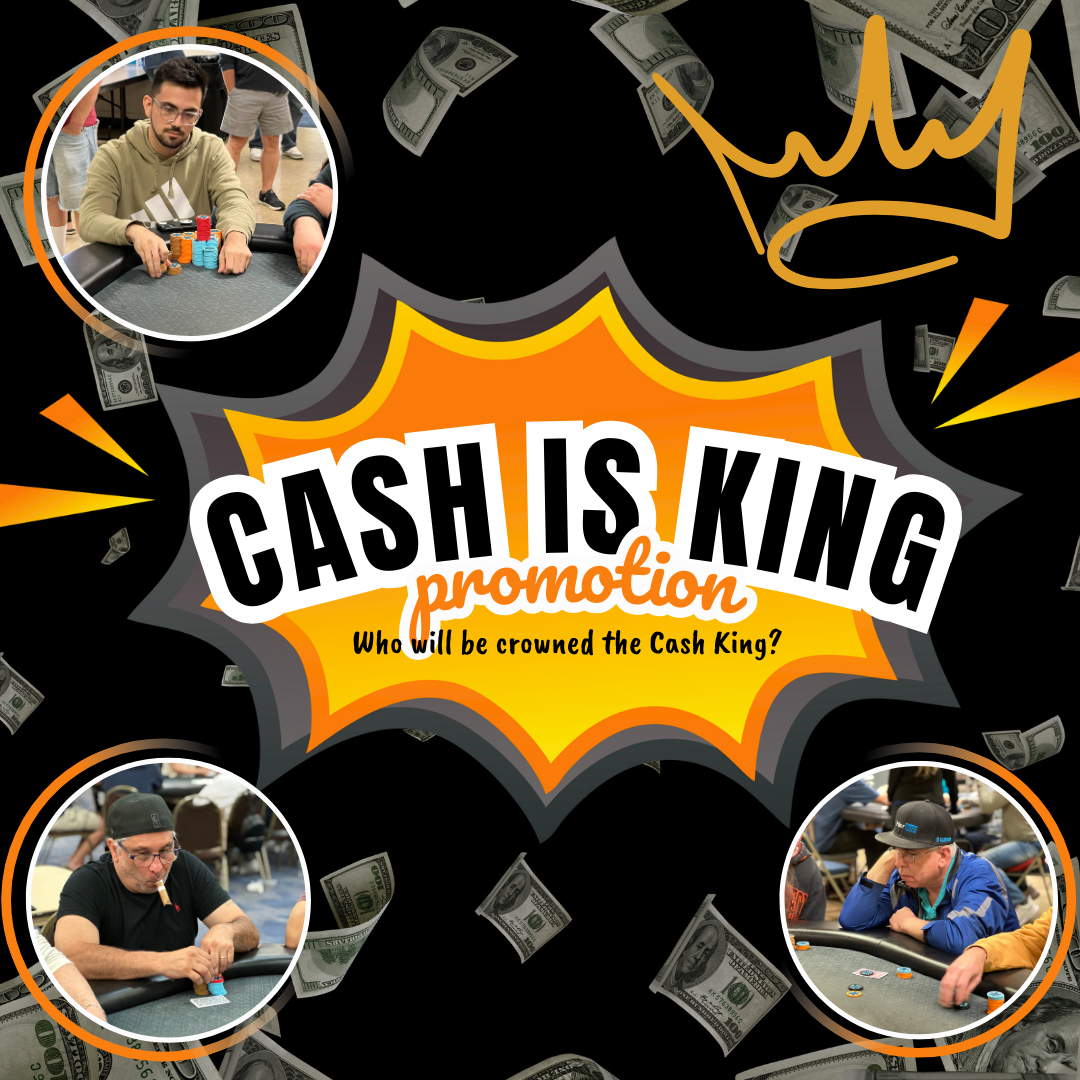 Retro Metal Wall Sign - 'Cash Is KING' - Commercial Pub Sign, Cafe Decor